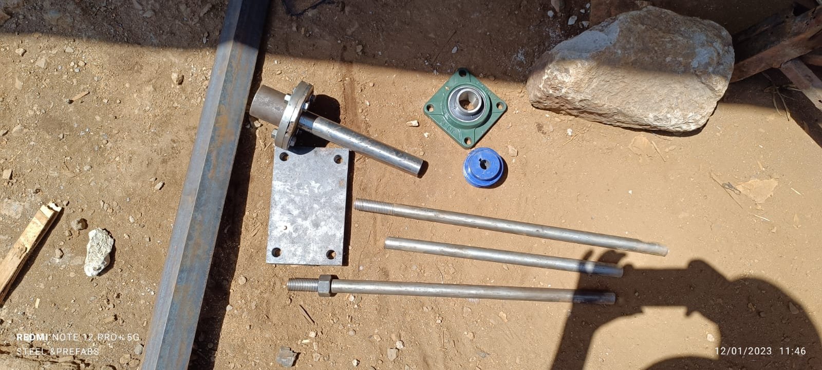 Steel Base Plates for Steel Columns & Structures - Steel & prefabs ltd