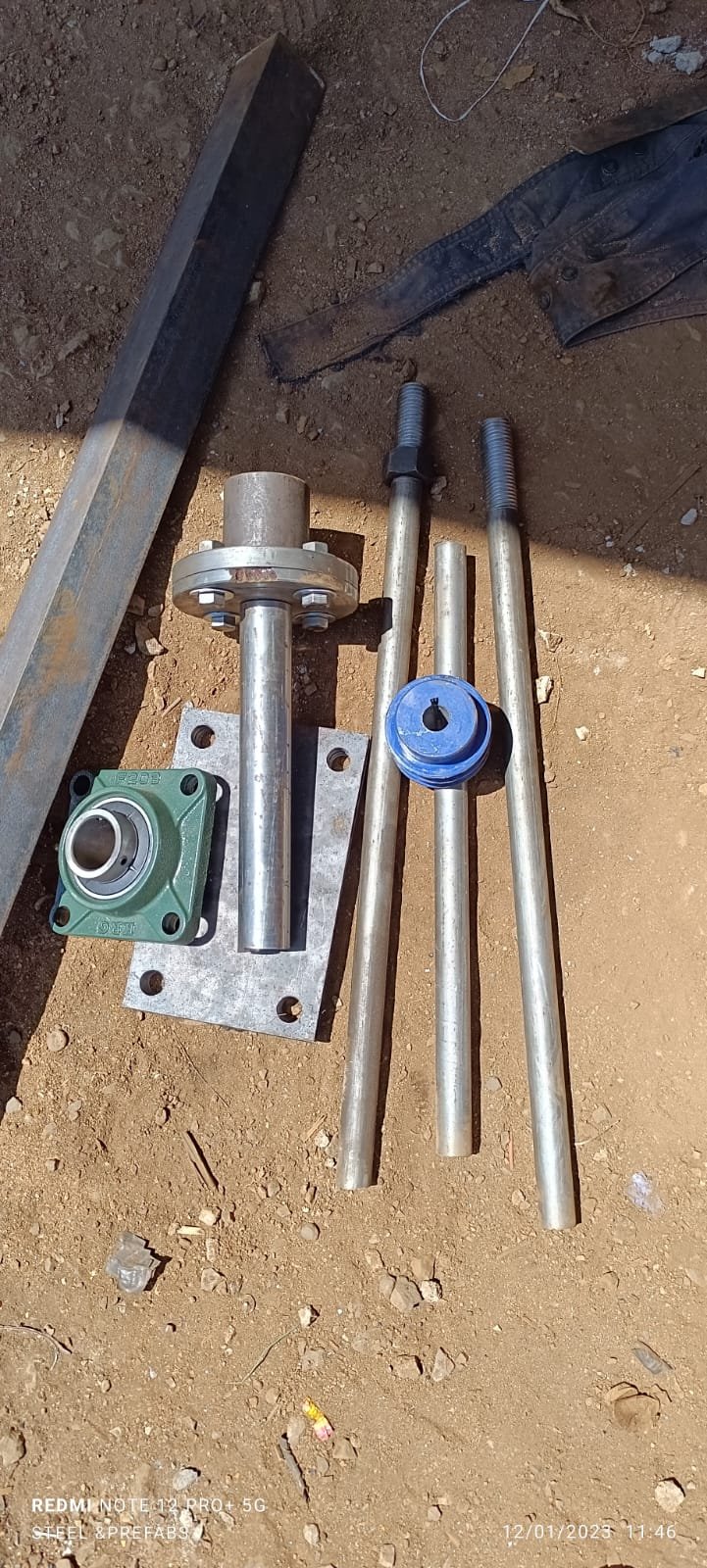 Steel Base Plates for Steel Columns & Structures - Steel & prefabs ltd